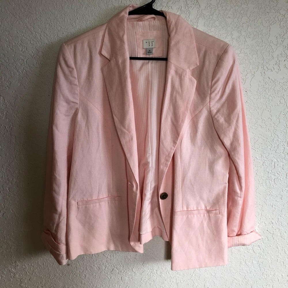 Pink Blazer